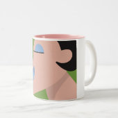 ZWEIMAL GEKÜSSTE TASSE (VorderseiteRechts)