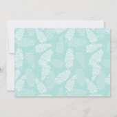 Zweimal gesegnet | Twins Baby Foto Ankündigung (Rückseite)