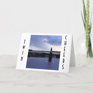 ** ZWEIMAL** IHR BIRTHTAG IST EIN TAG ZU "PARTY" KARTE