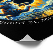Zweimal im Lifetime Club Totality Solar Eclipse 20 Poster (Ecke)
