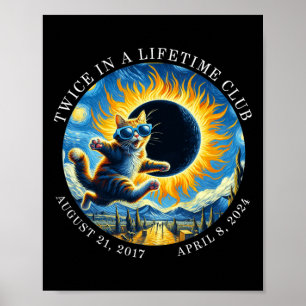 Zweimal im Lifetime Club Totality Solar Eclipse 20 Poster