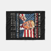 Zweimal in einer lebenslangen Amtseinführung von P Fleecedecke (Vorderseite (Horizontal))