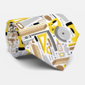 zweimal messen, einmal schneiden krawatte (Gerollt)