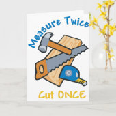 Zweimal messen karte (Gelbe Blume)