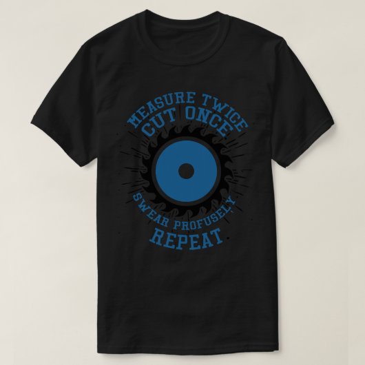 zweimal schneiden T-Shirt (Design vorne)