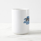 Zweimal über Band-Tasse Kaffeetasse (Mittel)