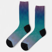 Zweimal unter den Wellen Socken (Linkes Detail)