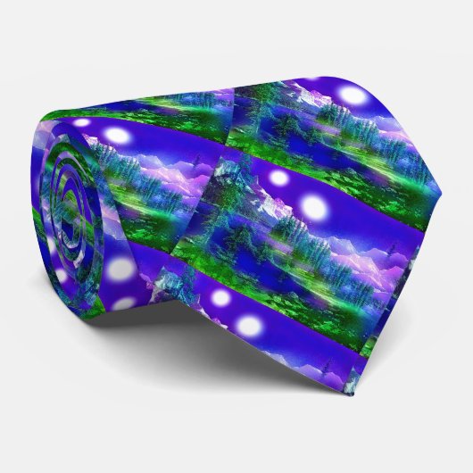 Zweimondmode Krawatte (Gerollt)