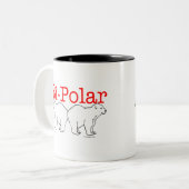 Zweipolig Zweifarbige Tasse (Vorderseite Links)