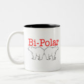 Zweipolig Zweifarbige Tasse (Links)