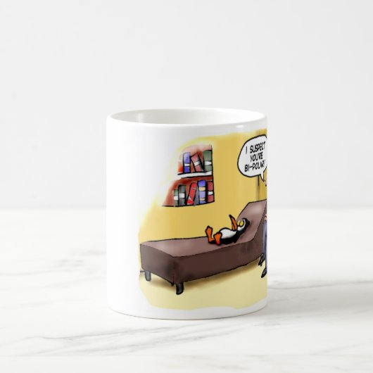 Zweipolige Penguinkaffee-Tasse Kaffeetasse (Mittel)