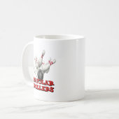 Zweipolige Rollen Kaffeetasse (Vorderseite Links)