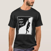 Zweipoliges Bewusstsein: hangin herein dort!! T-Shirt (Vorderseite)