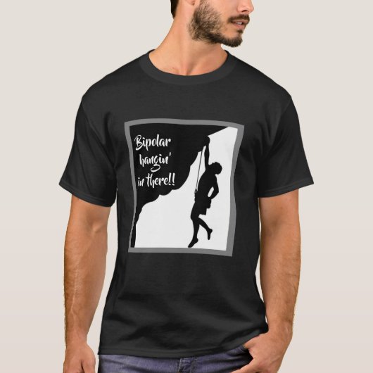 Zweipoliges Bewusstsein: hangin herein dort!! T-Shirt (Vorderseite)