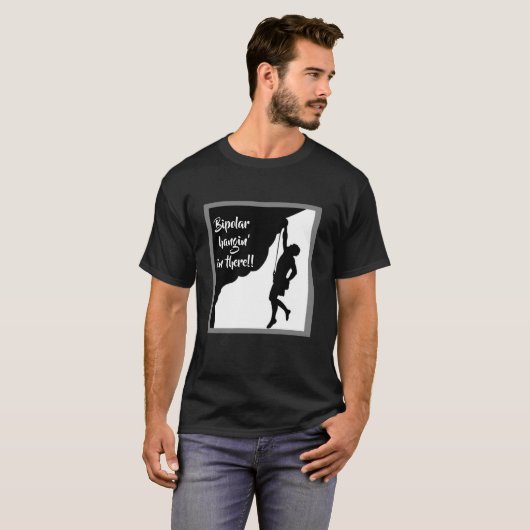 Zweipoliges Bewusstsein: hangin herein dort!! T-Shirt (Vorne ganz)