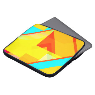zweipoliges Gelb Laptopschutzhülle