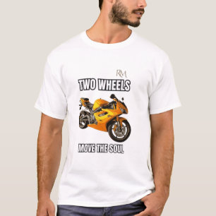Zweirad bewegt die Seele Motorrad-Shirt Biker T-Shirt