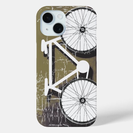 Zweirad-Fahrrad cool Case-Mate iPhone Hülle (Rückseite)
