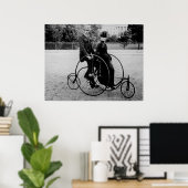 Zweirad im Weißen Haus Poster (Heimbüro)