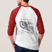 Zweiradphilosoph T-Shirt (Rückseite)