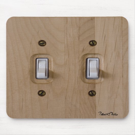 Zweischaltupfe Mousepad (Vorne)