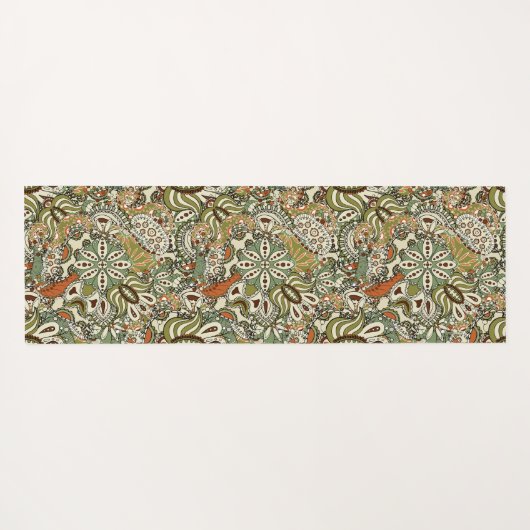 Zweiseitig bedruckter, Öko-freundlicher Yoga Mat Yogamatte (Rückseite (Horizontal))