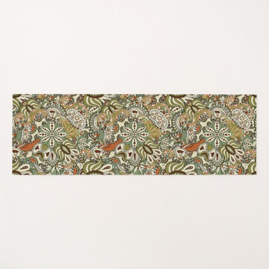 Zweiseitig bedruckter, Öko-freundlicher Yoga Mat Yogamatte (Vorderseite (Horizontal))