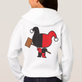 Zweiseitig Chibi Harley Quinn Hoodie (Rückseite)