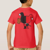 Zweiseitig Chibi Harley Quinn T-Shirt (Rückseite)