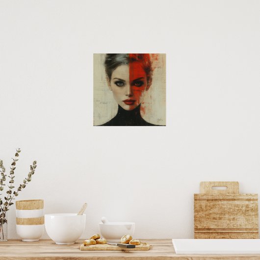 zweiseitig poster (Küche)