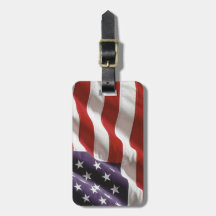 Zweiseitige, amerikanische Flagge mit Personalisie