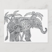 zweiseitige Ansichtskarte für Erwachsene Postkarte (Vorderseite)