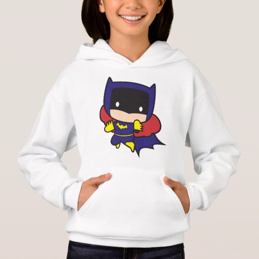 Zweiseitige Chibi Batgirl Hoodie (Vorderseite)