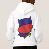 Zweiseitige Chibi Batgirl Hoodie (Rückseite)