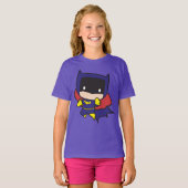 Zweiseitige Chibi Batgirl T-Shirt (Vorne ganz)