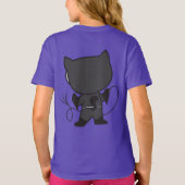 Zweiseitige Chibi Catwoman T-Shirt (Rückseite)