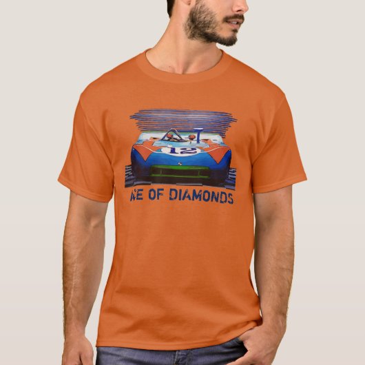 Zweiseitige DIAMONDS T-Shirt (Vorderseite)