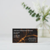 Zweiseitige elektrische Visitenkarten Visitenkarte (Stehend Vorderseite)
