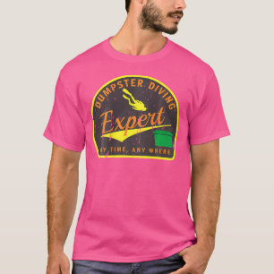 (Zweiseitige Printwerbung) Grunge Dumpster Diving T-Shirt