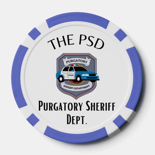 zweiseitige PSD Pokerchips (Rückseite)