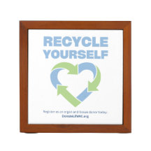 Zweiseitige Schreibtischorganisation