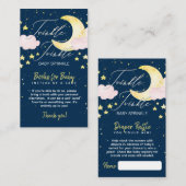 Zweiseitige Umschließkarte für Billig-Bücher/Winde Visitenkarte (Vorne/Hinten)