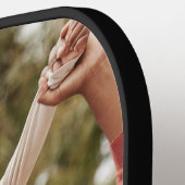 😁 😍 zweiseitigen benutzerdefinierten Text und Fo Pickleball Schläger (Linke Seite)