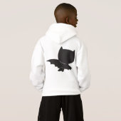 Zweiseitiger Chibi Batman Hoodie (Schwarz voll)