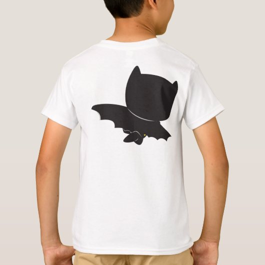 Zweiseitiger Chibi Batman T-Shirt (Rückseite)