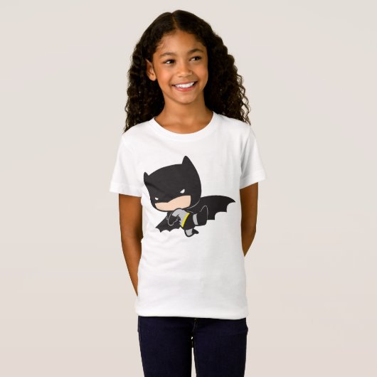 Zweiseitiger Chibi Batman T-Shirt (Vorne ganz)