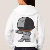 Zweiseitiger Chibi Cyborg Hoodie (Rückseite)