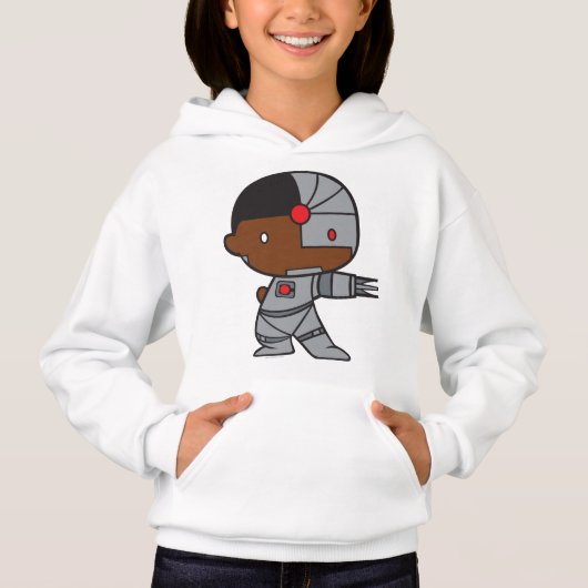 Zweiseitiger Chibi Cyborg Hoodie (Vorderseite)