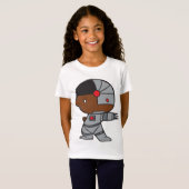 Zweiseitiger Chibi Cyborg T-Shirt (Vorne ganz)