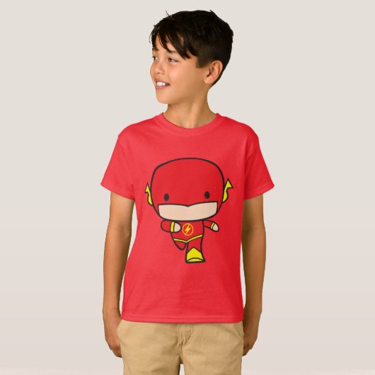 Zweiseitiger Chibi Flash T-Shirt (Vorne ganz)